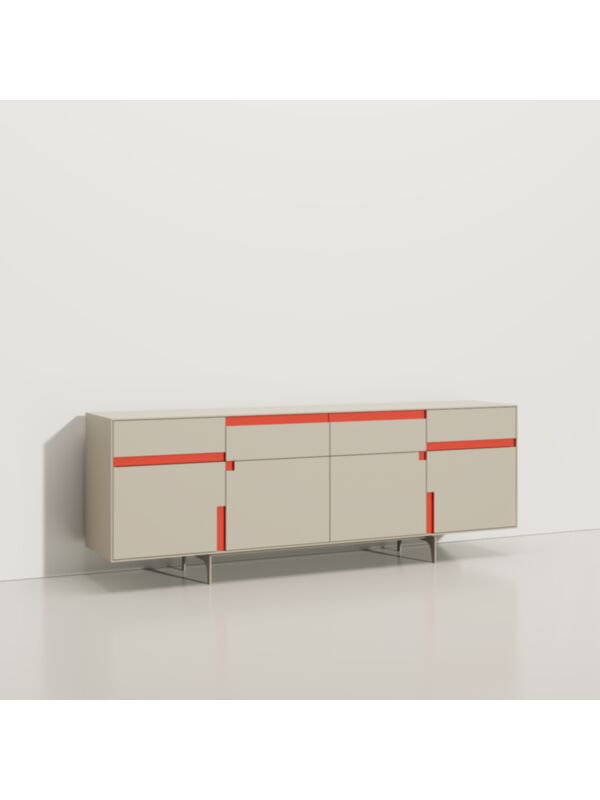 Lowboard Höhenraster 9