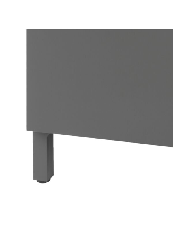 Aluminiumfüße lackiert