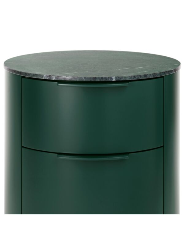 Abdeckplatte aus poliertem Verde Guatemala Marmor