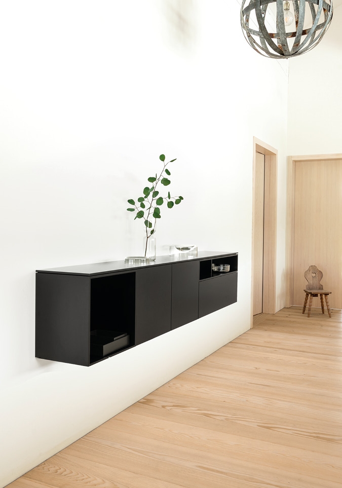 Schönbuch designer system Cosmo wood black functional individual puristic Dante Bonuccelli 