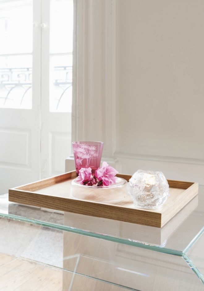 Schönbuch designer tray Tray Little wood oak minimalist Apartment 8