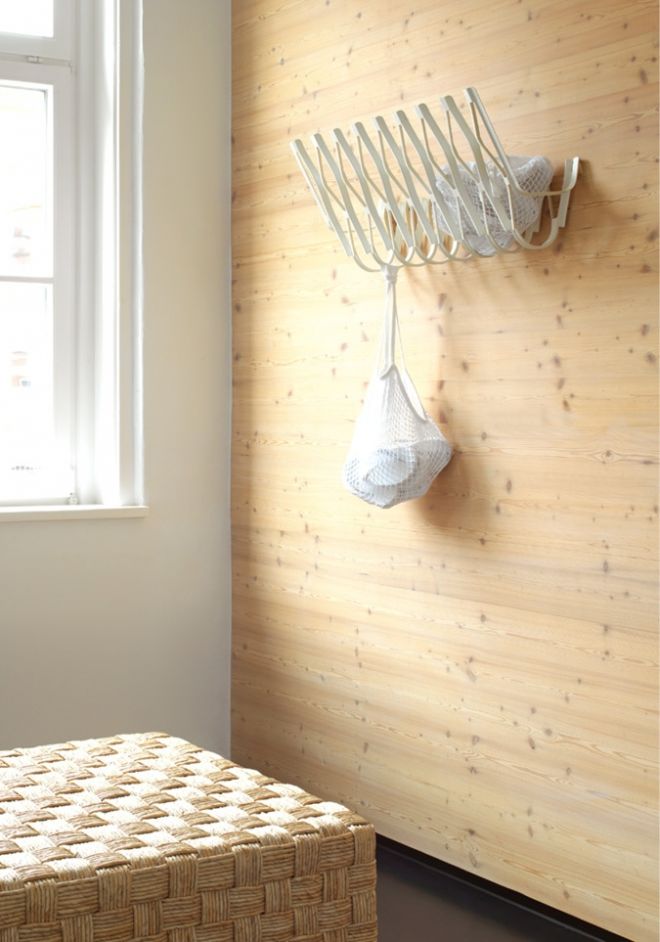 Schönbuch designer coat rack wall-mounted Upon metal white Stefan Diez