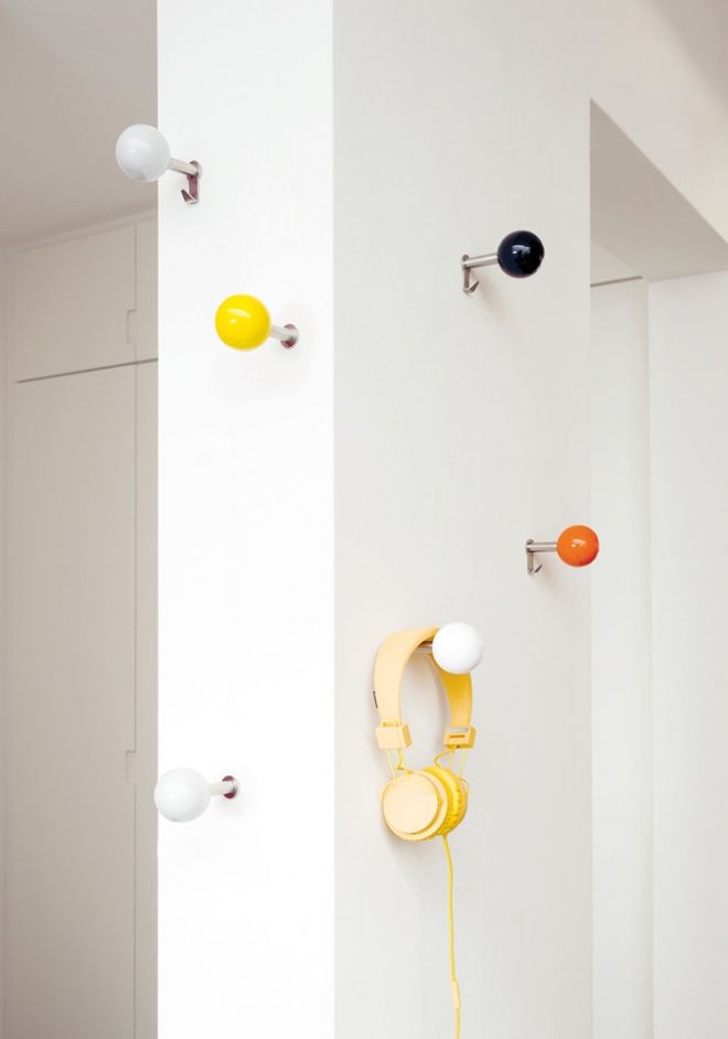  Schönbuch designer wall hook Dots set of 5 timeless Apartment 8