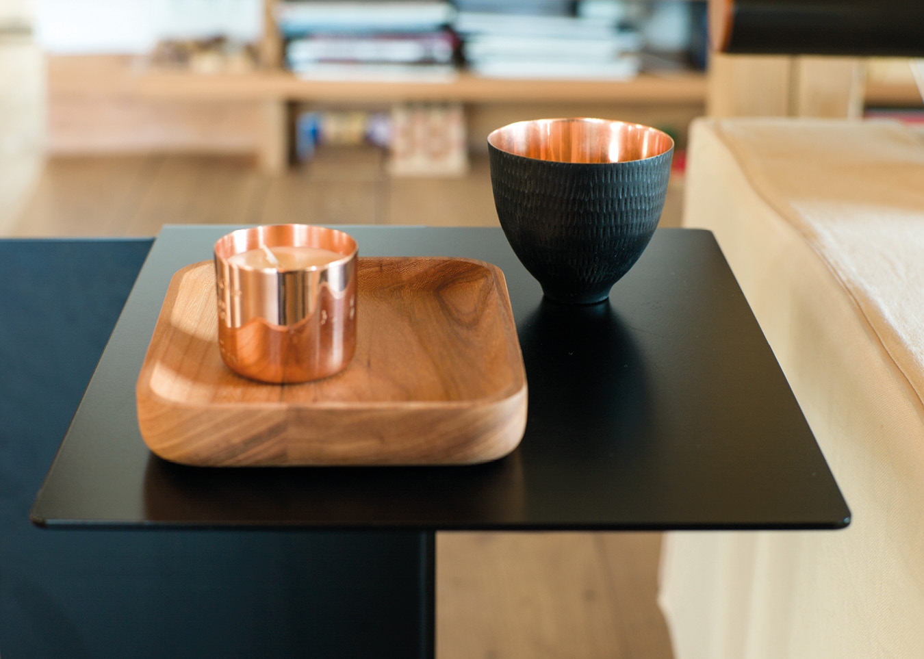Schönbuch designer bowl Dice solid wood elm timeless Stefan Diez 