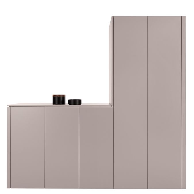 Sideboard-cupboard combination 