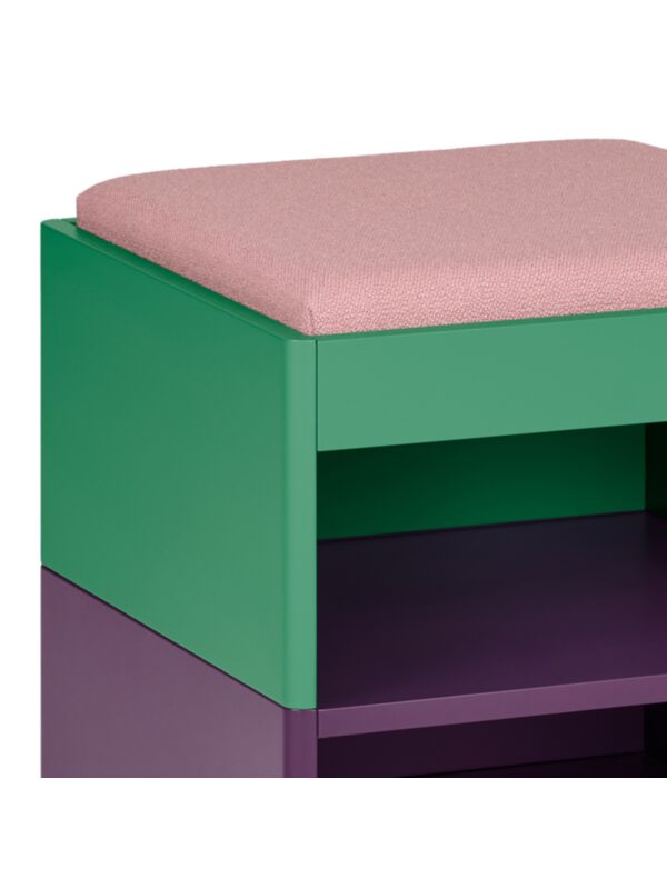 Seat cushion for use as stool