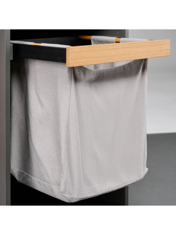 Pull-out with fabric bag